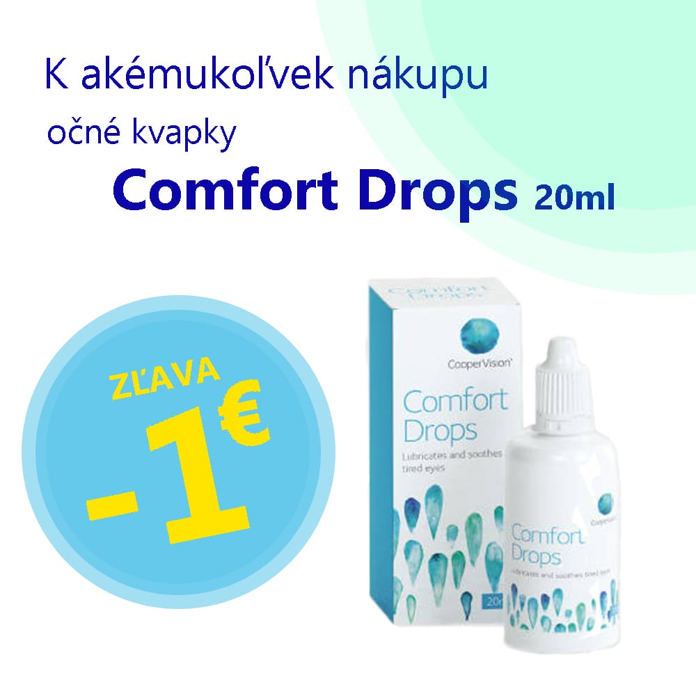 Zľava 1 € na Comfort Drops 20ml