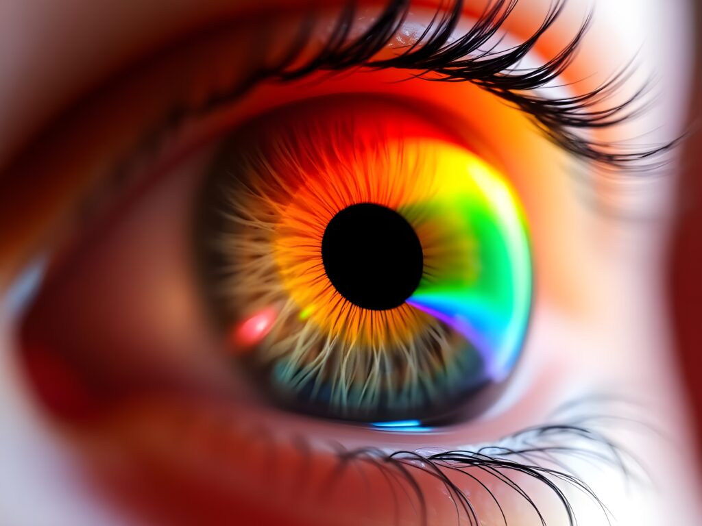 pupil eye with fiber optic 2 pupil eye with fiber optic